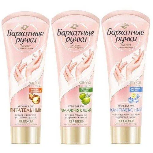 Kem dưỡng da tay Silk Oil Nga bí quyết cho đôi tay mềm mại như lụa (Ảnh: Internet)