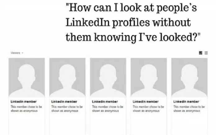 Xem hồ sơ LinkedIn ẩn danh có lợi ích gì? (Ảnh: Internet).