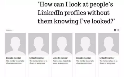 Xem hồ sơ LinkedIn ẩn danh có lợi ích gì? (Ảnh: Internet). Xem hồ sơ LinkedIn ẩn danh có lợi ích gì? (Ảnh: Internet).