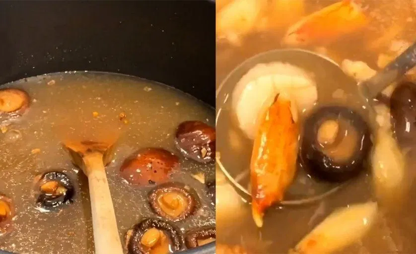 Bước 3: Nấu nước dùng súp bào ngư (Nguồn: Internet)