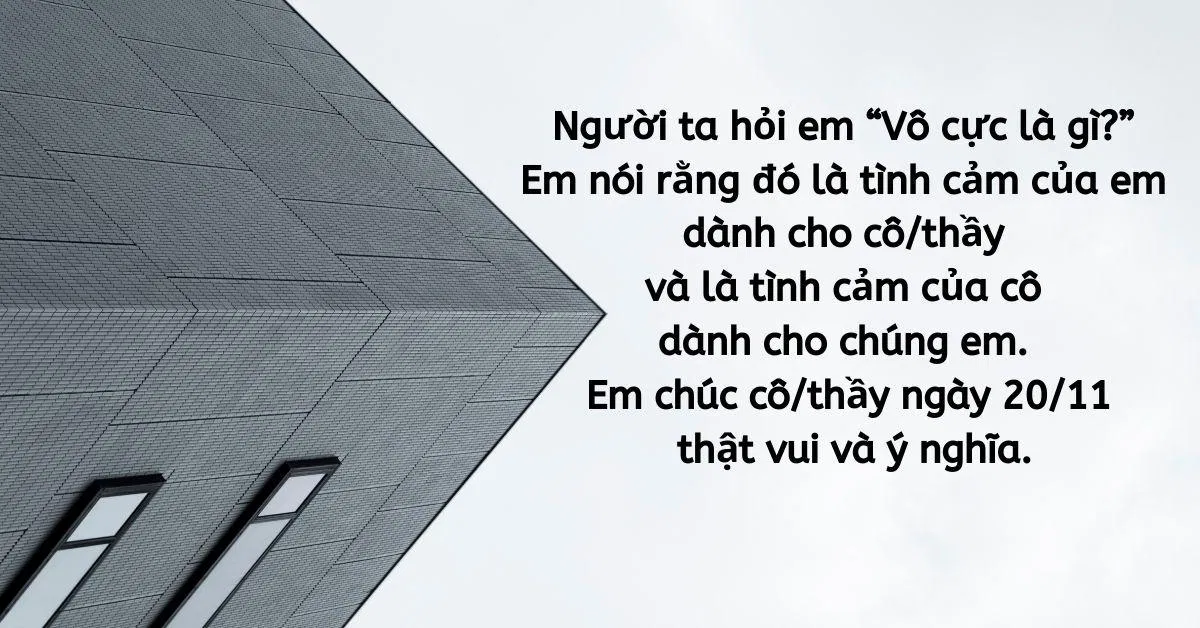 Lời chúc Ngày Nhà giáo Việt Nam ý nghĩa. (Ảnh: BlogAnChoi)