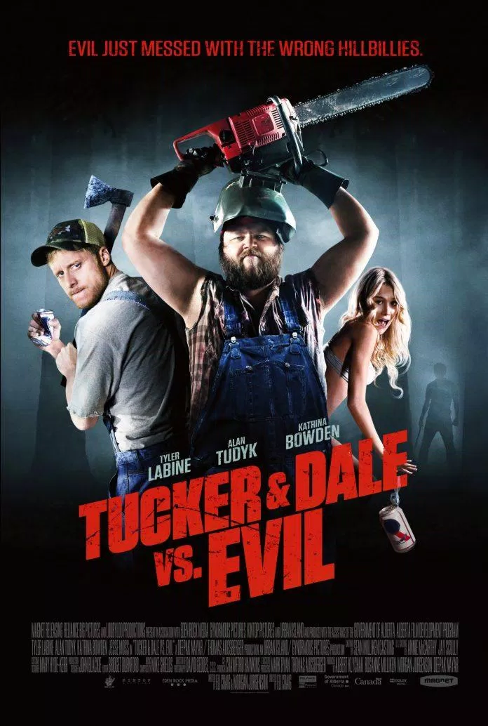Poster phim kinh dị hài Tucker & Dale Vs Devil (ảnh: internet)