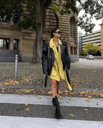 Hiện đại và phá cách cùng biker jacket (nguồn: internet)