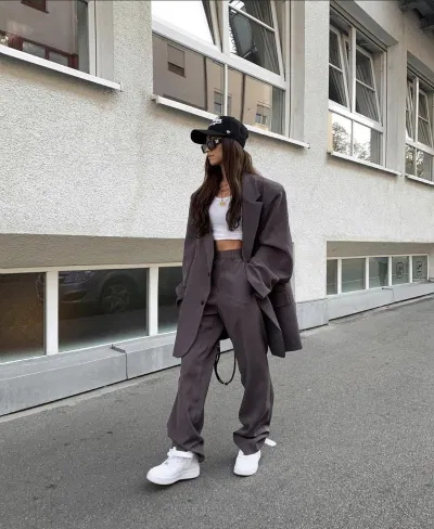 Mix và match cùng blazer boyfriend (nguồn: internet)