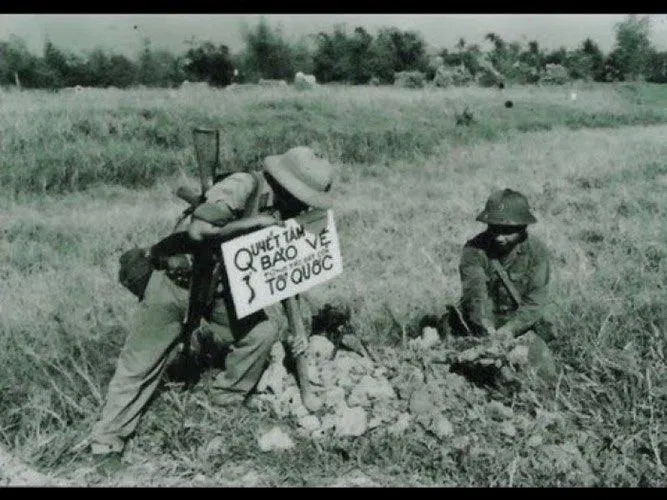 Quyết tâm bảo vệ tổ quốc và lịch sử dân tộc. (Ảnh: Internet)