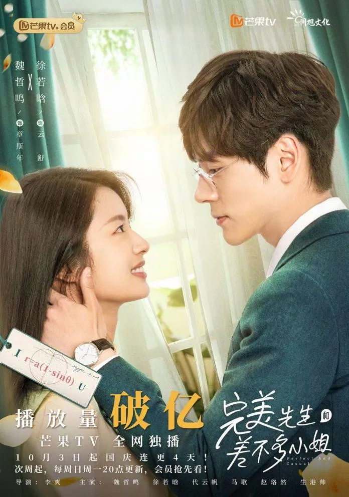 Poster phim Quý Ông Hoàn Hảo Và Cô Nàng Tạm Được (ảnh: Internet)