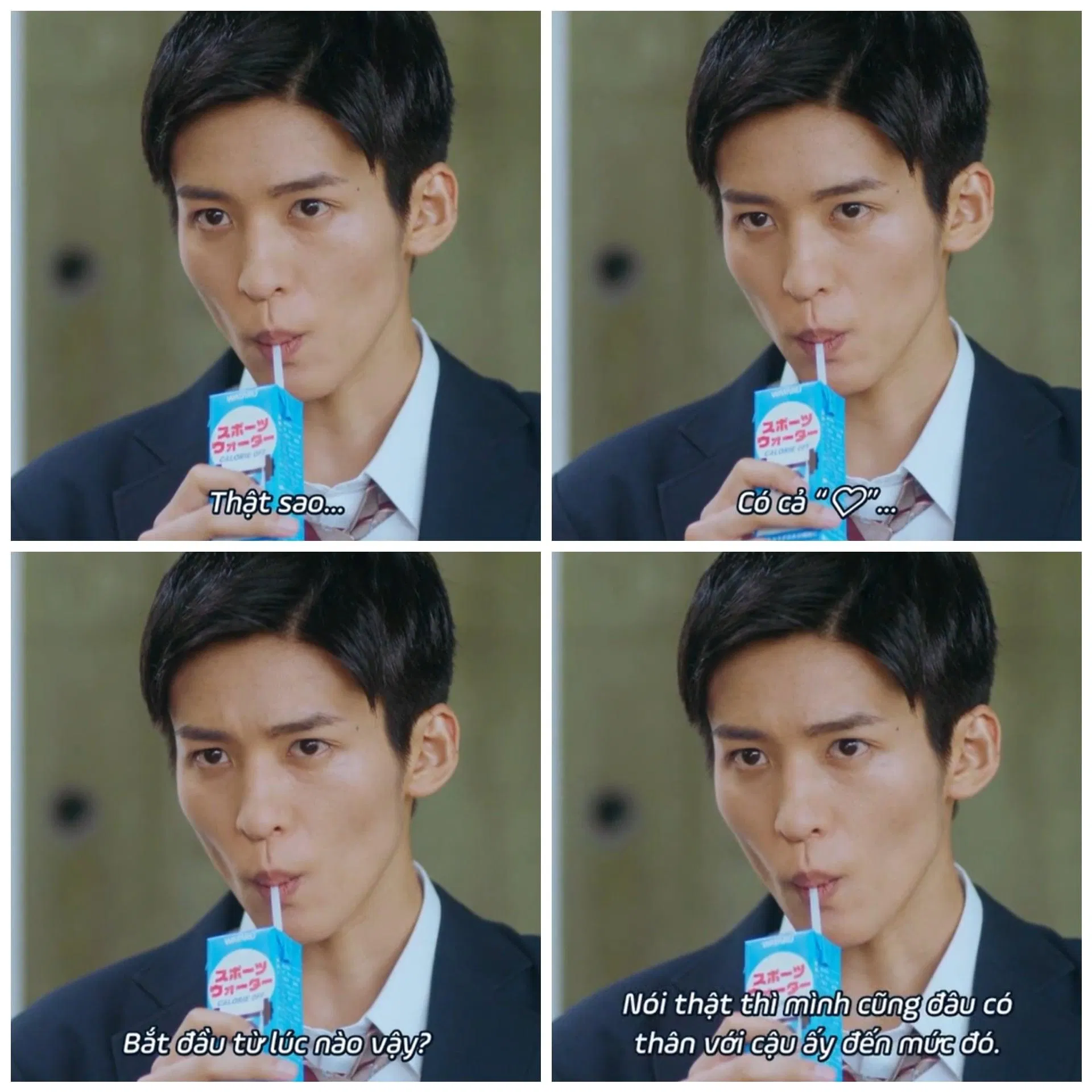 Ida chỉ băn khoăn Aoki thích mình từ bao giờ, chứ không hề thắc mắc cậu ấy là nam. (Ảnh: Internet)