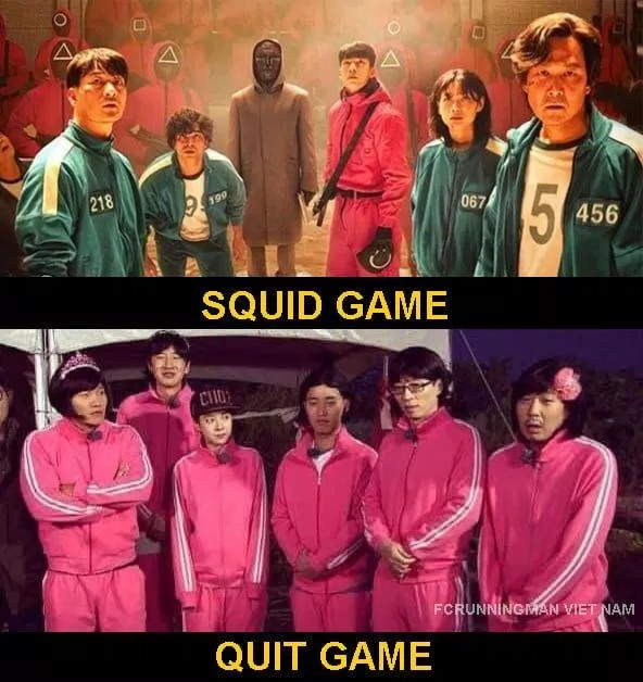 Squid Game và Out Game. (Ảnh: Internet). Squid Game và Out Game. (Ảnh: Internet).