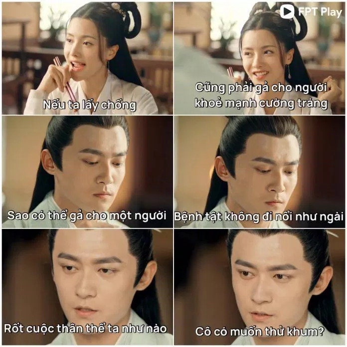 Lần này Trương Chỉ Khê thay đổi hình tượng với quận chúa Vân Thiển Nguyệt nghịch ngợm. (Ảnh: Internet)