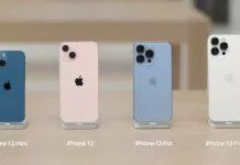 Có thể thấy sự khác nhau về vẻ bề ngoài của 4 phiên bản iPhone 13 (Ảnh: Internet).