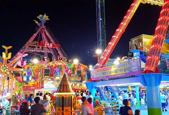 Công Viên Giải Trí Wolmido (Wolmido Amusement Park) (Ảnh: Internet)