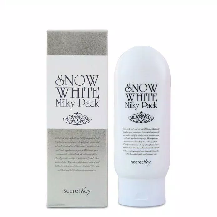 Sữa tắm Snow White Milky Pack dưỡng ẩm sáng da (Ảnh: Internet)