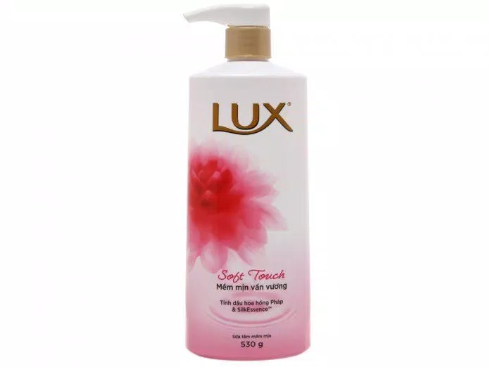 Sữa tắm hương hoa hồng Lux Soft Touch (Ảnh: Internet)
