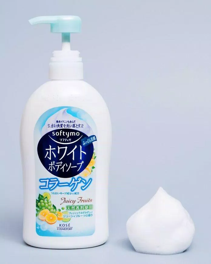Sữa tắm hương trái cây Kosé Softymo White Body Soap (Ảnh: Internet)