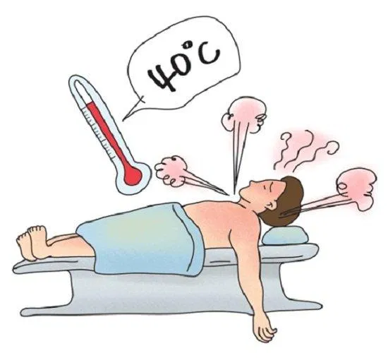 Thân nhiệt cao dễ bị muỗi đốt hơn (Ảnh: Internet). Thân nhiệt cao dễ bị muỗi đốt hơn (Ảnh: Internet).