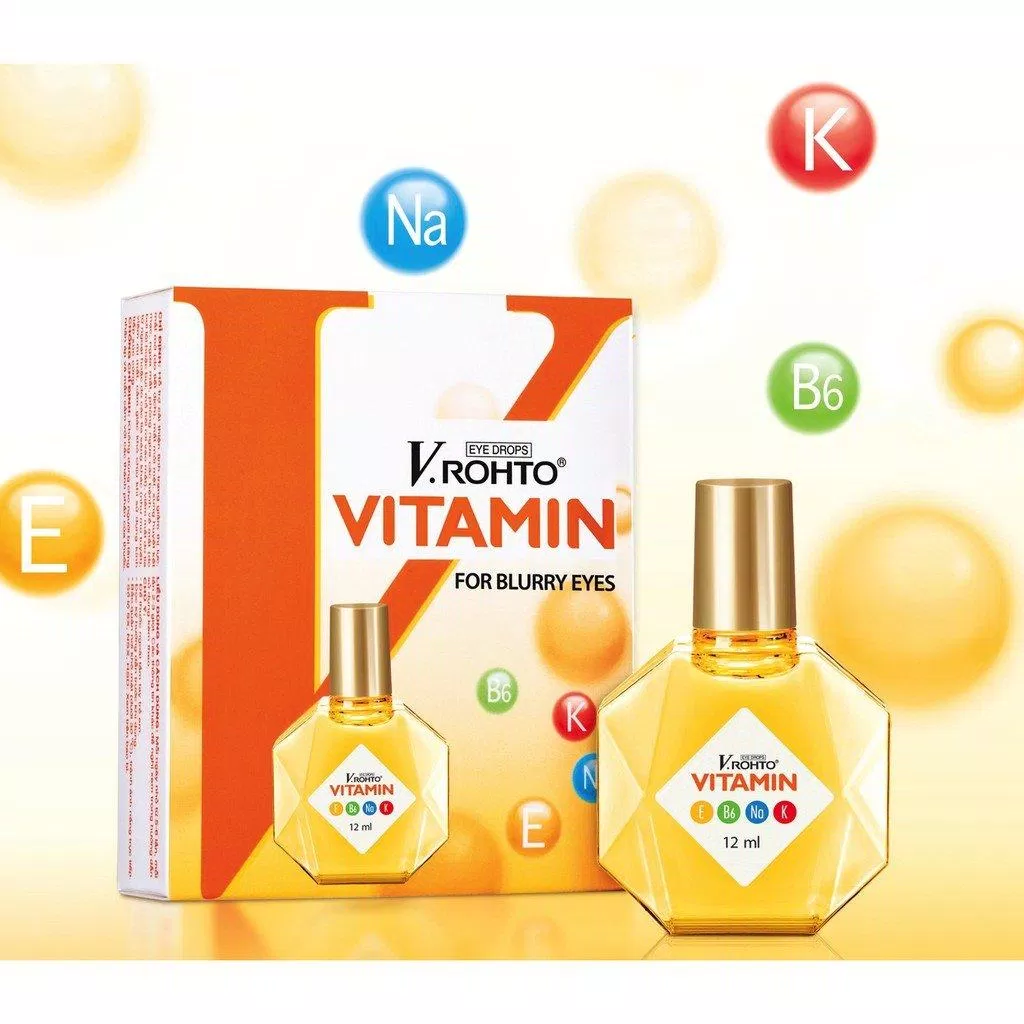 Thuốc nhỏ mắt V.Rohto Vitamin (Ảnh: internet)