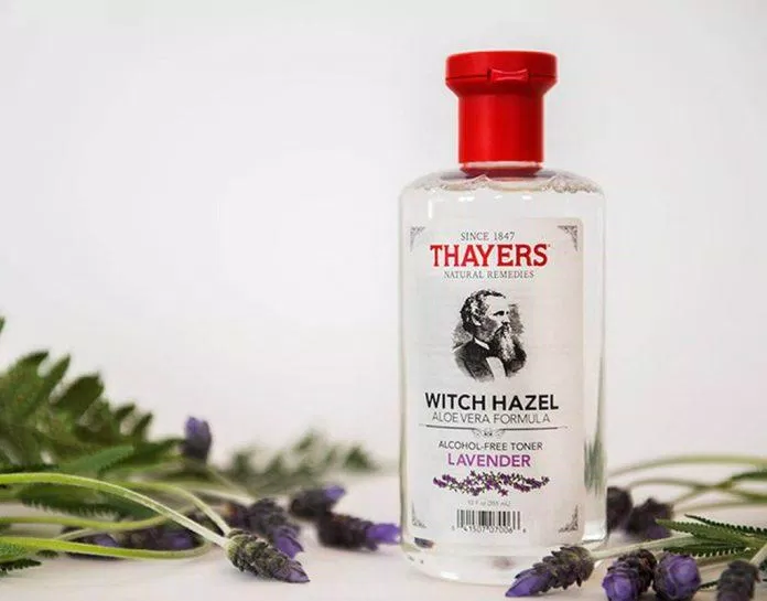 Nước hoa hồng Thayers Alcohol Free Witch Hazel Toner không chứa cồn cho da nhạy cảm(ảnh: internet)