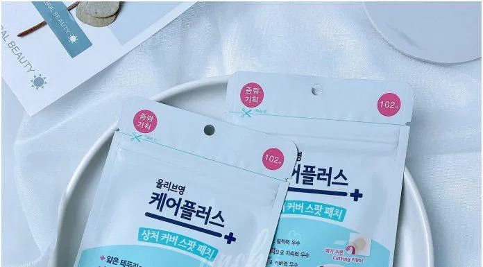 Miếng dán mụn Olive Young. (Nguồn ảnh: Internet)