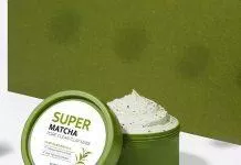 Mặt nạ đất sét Super Matcha Pore Clean Clay Mask được chiết xuất từ lá trà xanh tươi nuôi dưỡng da ( Nguồn: internet)