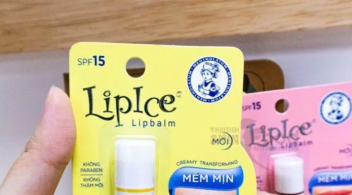 Lipice Creamy có chứa SPF giúp bảo vệ môi (Nguồn: Internet)