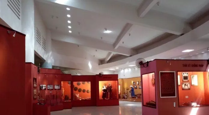 Không gian trưng bày hiện vật của bảo tàng. (Ảnh: Internet)