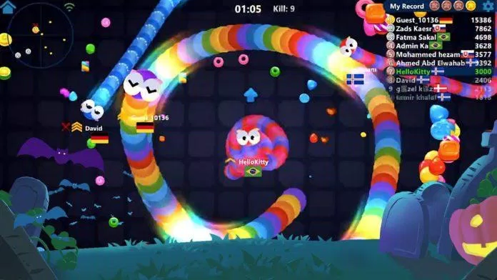 Game rắn săn mồi Snake Candy ăn bánh kẹo hay nhất dành cho Android và iOS (Ảnh: Internet) Game rắn săn mồi Snake Candy ăn bánh kẹo hay nhất dành cho Android và iOS (Ảnh: Internet)