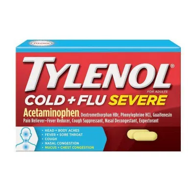 Tylenol Cold + Flu Severe (Nguồn: Internet). Tylenol Cold + Flu Severe (Nguồn: Internet).