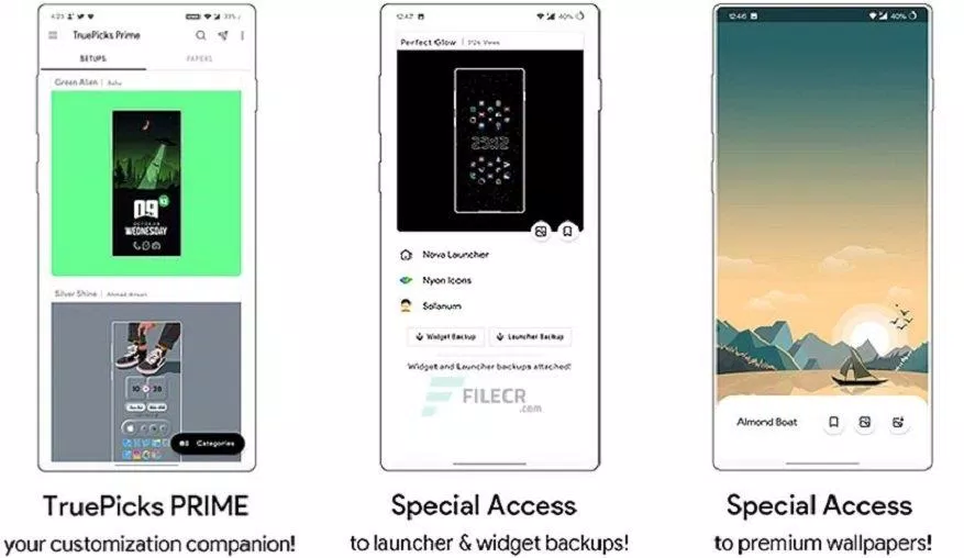 Thay đổi bố cục màn hình chính với TruePick’s (Ảnh: Internet). Thay đổi bố cục màn hình chính với TruePick’s (Ảnh: Internet).