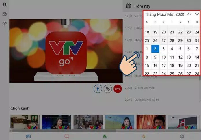 VTV Go cho phép xem lại các chương trình đã phát sóng trước đó trong vòng 6 tháng (Ảnh: Internet).