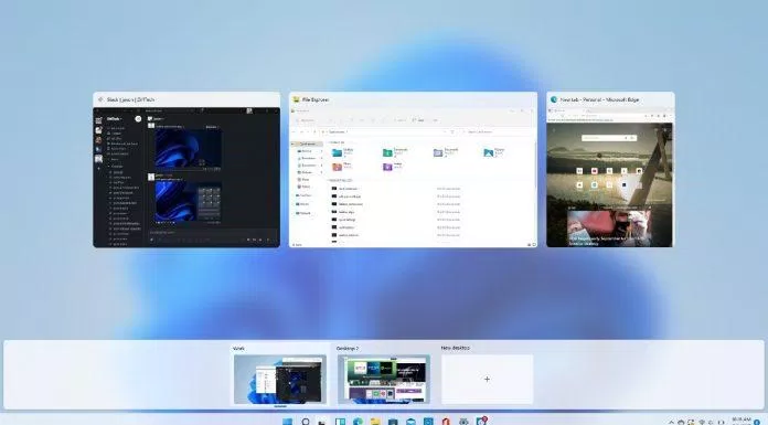 Nhiều desktop trong Windows 11 (Ảnh: Internet).