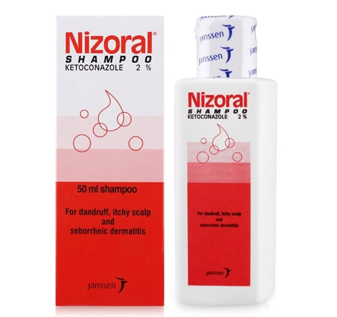 Dầu gội trị gàu Nizoral (Ảnh: Internet).