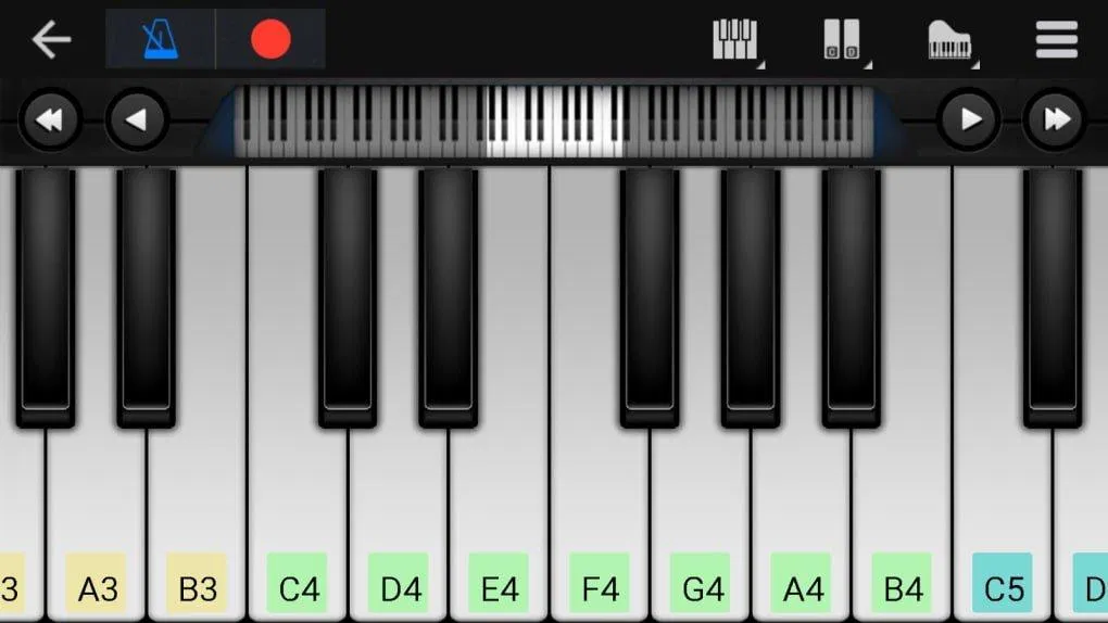 Ứng dụng Perfect Piano trên điện thoại (Ảnh: Internet). Ứng dụng Perfect Piano trên điện thoại (Ảnh: Internet).