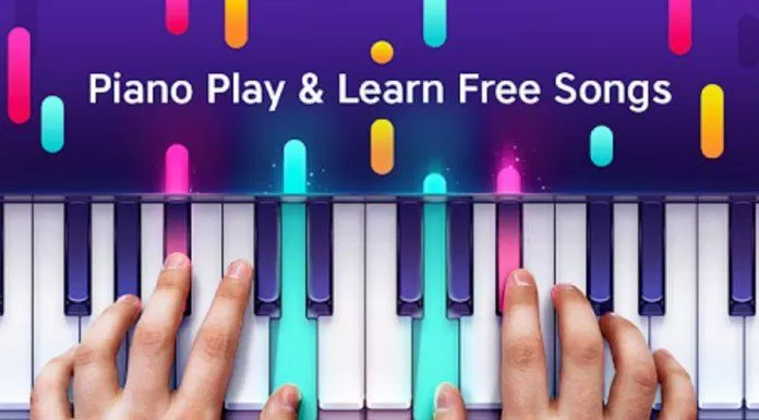 Ứng dụng Piano – Play & Learn Free songs trên điện thoại (Ảnh: Internet).
