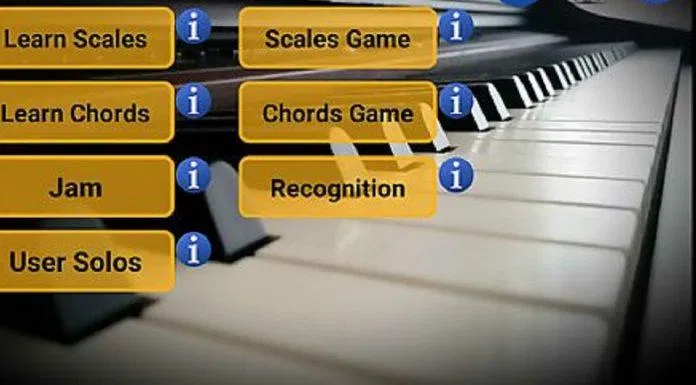 Ứng dụng Piano Scales & Chords Free trên điện thoại (Ảnh: Internet). Ứng dụng Piano Scales & Chords Free trên điện thoại (Ảnh: Internet).