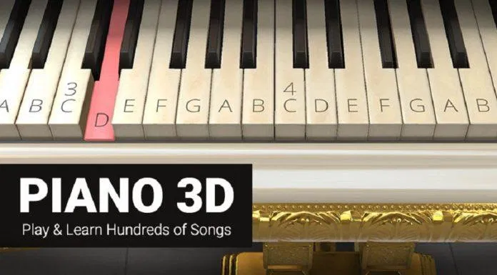 Ứng dụng Piano 3D trên điện thoại (Ảnh: Internet). Ứng dụng Piano 3D trên điện thoại (Ảnh: Internet).