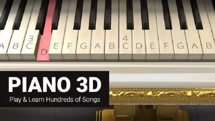 Ứng dụng Piano 3D trên điện thoại (Ảnh: Internet). Ứng dụng Piano 3D trên điện thoại (Ảnh: Internet).
