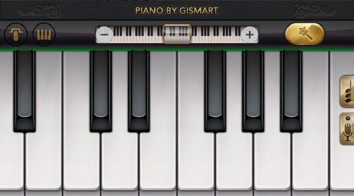 Ứng dụng Piano (Gismart) trên điện thoại (Ảnh: Internet). Ứng dụng Piano (Gismart) trên điện thoại (Ảnh: Internet).