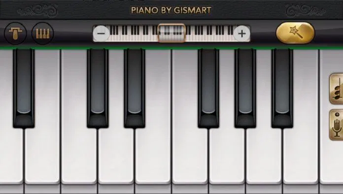 Ứng dụng Piano (Gismart) trên điện thoại (Ảnh: Internet). Ứng dụng Piano (Gismart) trên điện thoại (Ảnh: Internet).