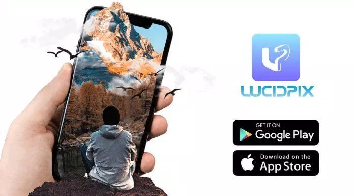 Ứng dụng LucidPix 3D Photo Creator trên điện thoại (Ảnh: Internet).