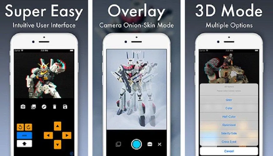 Ứng dụng MakeIt3D trên điện thoại (Ảnh: Internet). Ứng dụng MakeIt3D trên điện thoại (Ảnh: Internet).