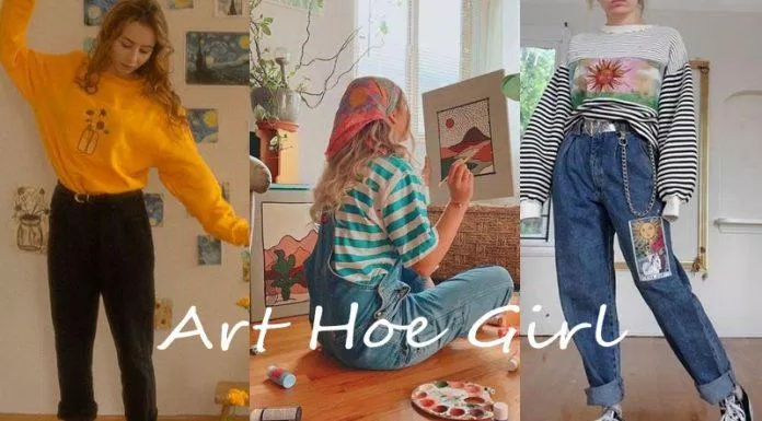 Art Hoe Girl - Sự kết hợp của nghệ thuật và nét tinh nghịch