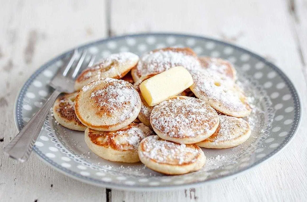 Poffertjes nổi tiếng là món ăn truyền thống của người Hà Lan (Nguồn: Internet).