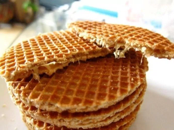 Bánh Stroopwafel Hà Lan (Nguồn: Internet). Bánh Stroopwafel Hà Lan (Nguồn: Internet).