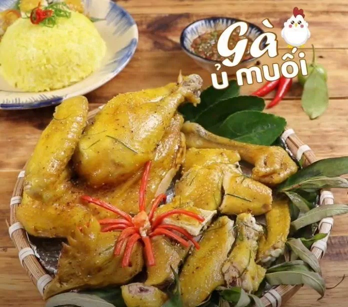 Gà ủ muối thơm ngon - đổi vị cho cả nhà