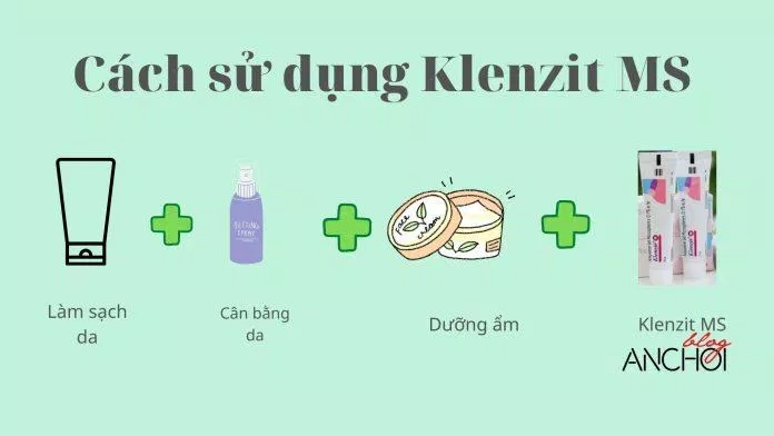 Quy trình dưỡng da để sử dụng Klenzit hiệu quả (Ảnh: nquynhvy)