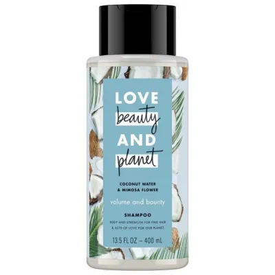 Dầu gội Love Beauty And Planet nuôi dưỡng tóc bồng bềnh (Ảnh: Internet)