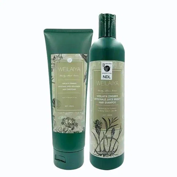 Dầu gội chiết xuất gừng xanh Weilaiya kích thích mọc tóc