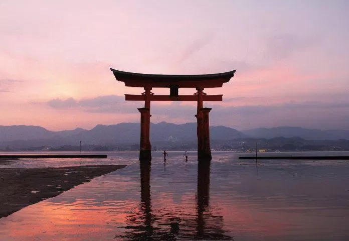 Đền Itsukushima (Nguồn: Internet).