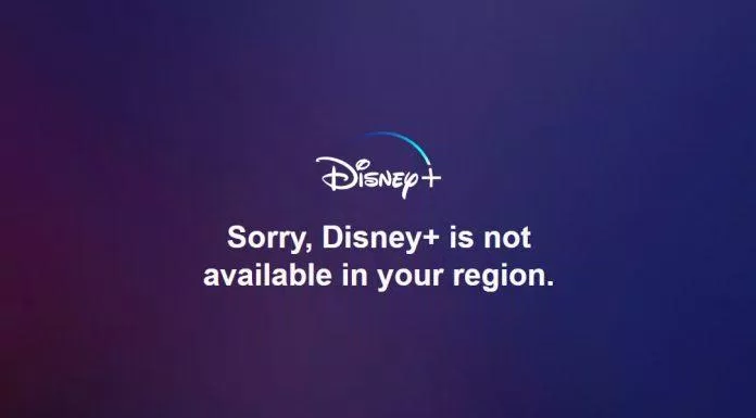 Khi đăng nhập vào trang chủ Disney người dùng tại khu vực ĐNÁ sẽ hiện thông báo "Disney+ không khả dụng tại khu vực của bạn". (Ảnh: Internet).