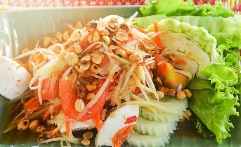 Salad đu đủ xanh cay (Nguồn: Internet)